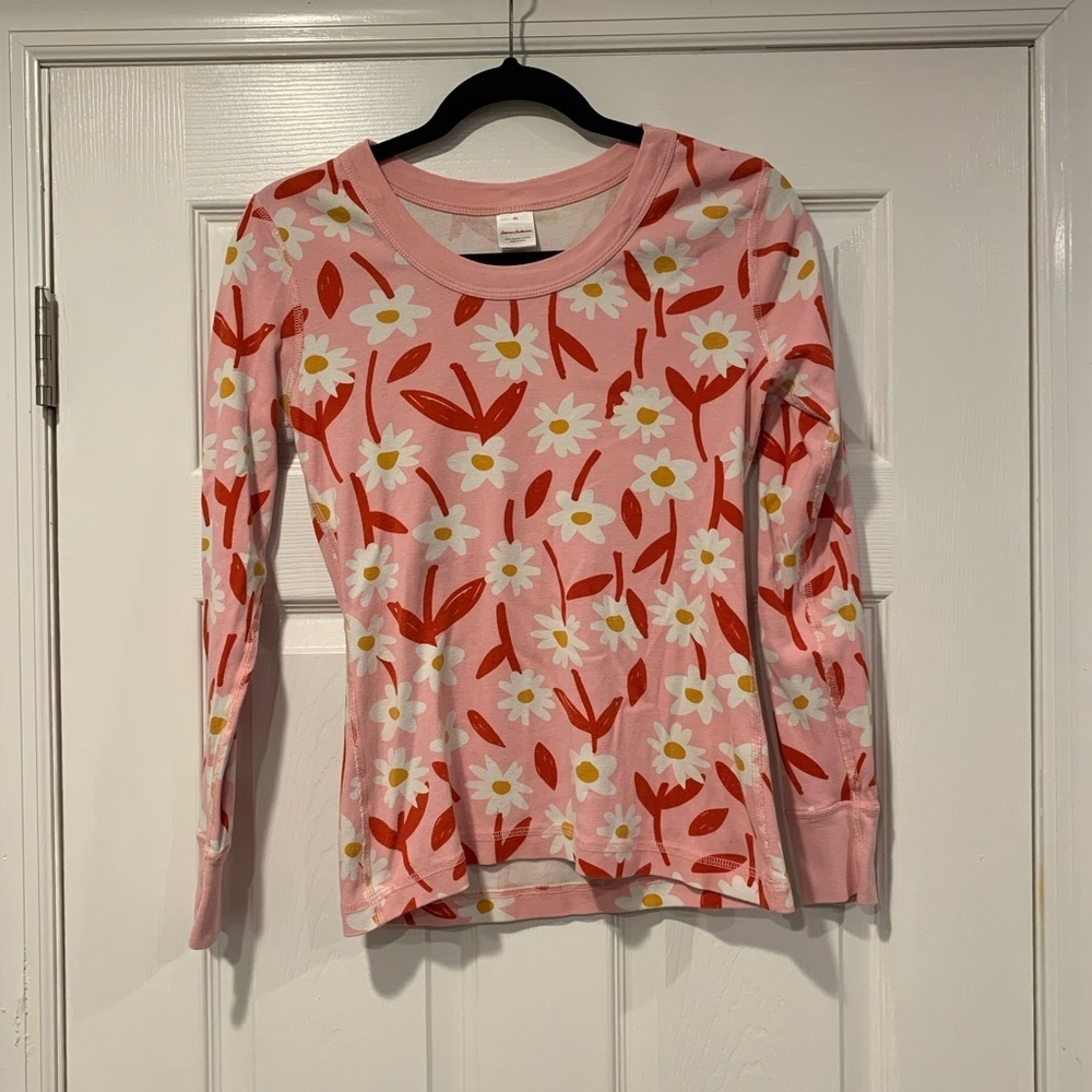 Hanna Andersson Floral Long Sleeve Pajama Top